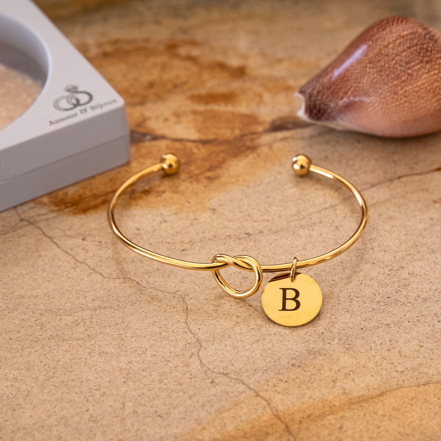 Bracelet Breloque Initiale Chris