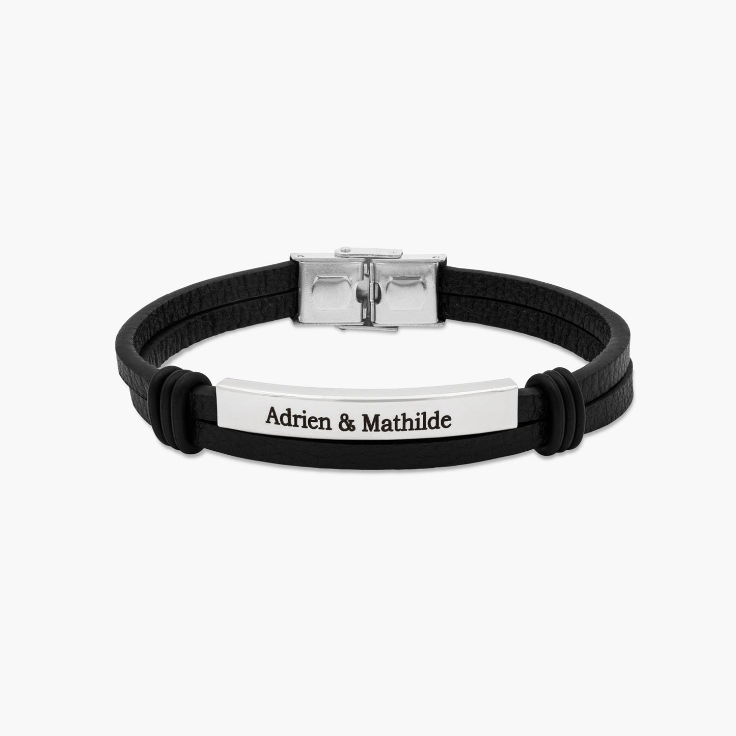 Bracelet Cuir Prénom Chris
