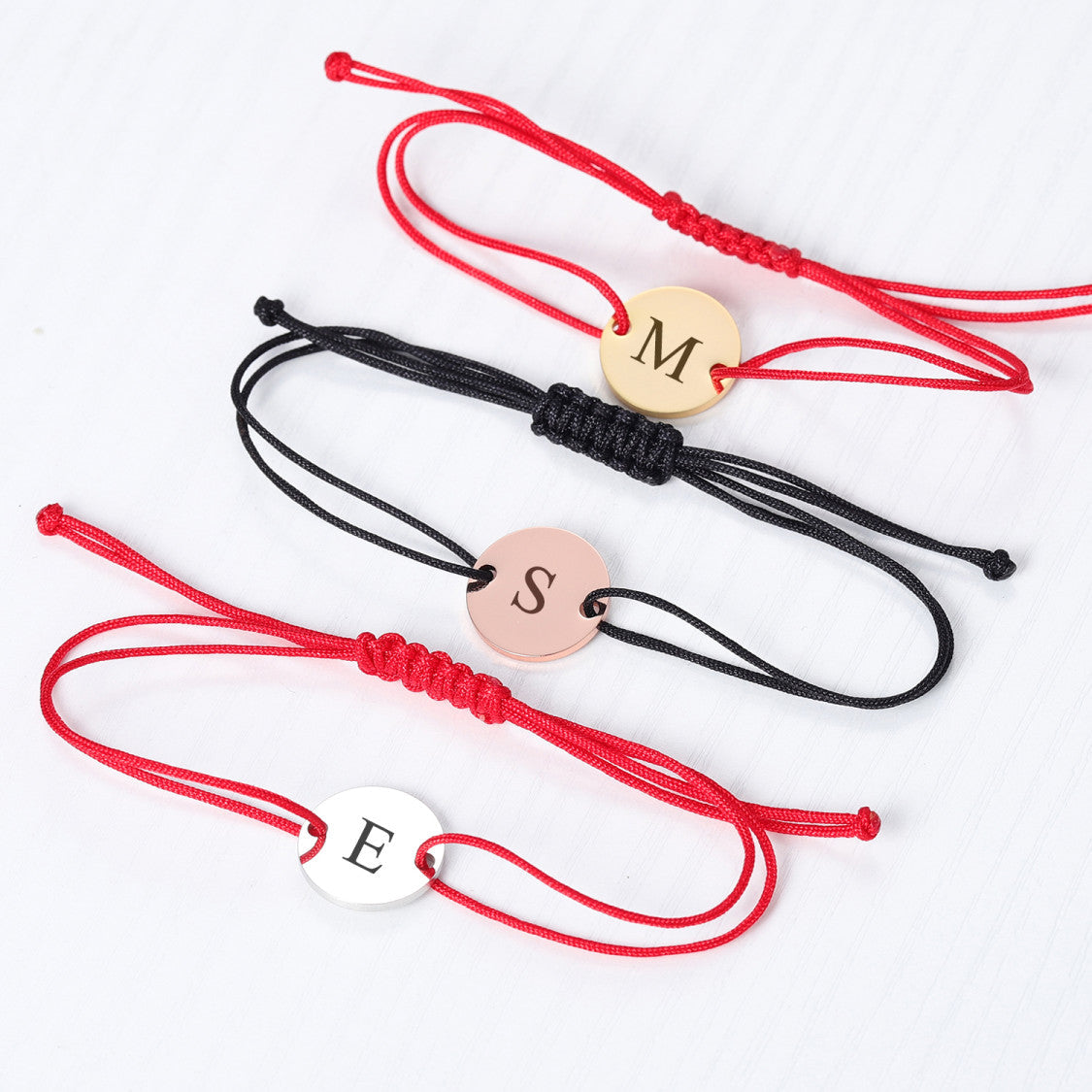 Bracelet Corde Initiale Chris