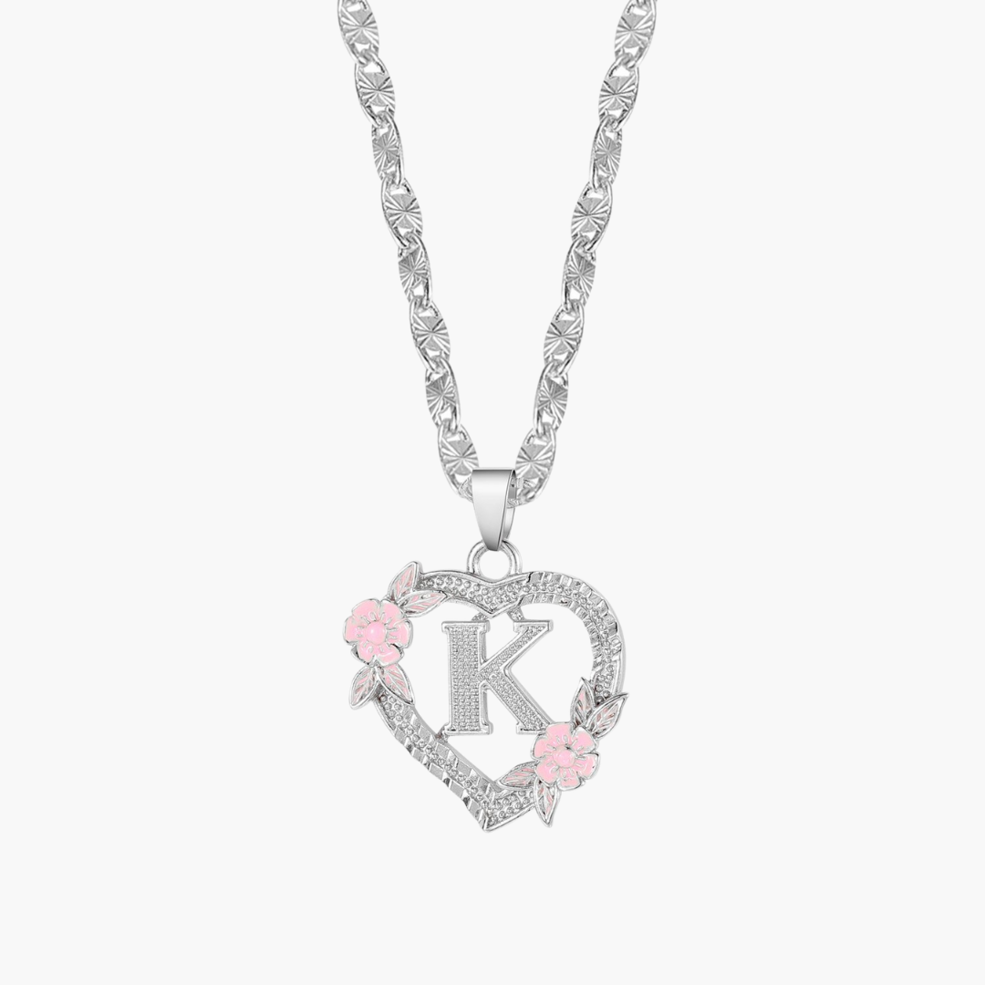 Collier Coeur Initiale Personnalisé Chris