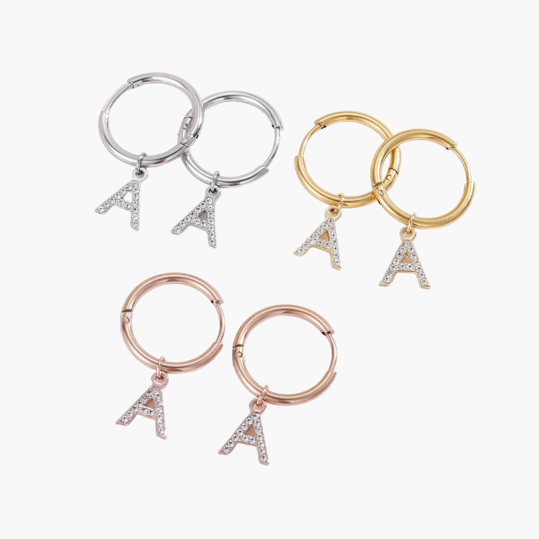 Boucles d'Oreilles Initiale Chris