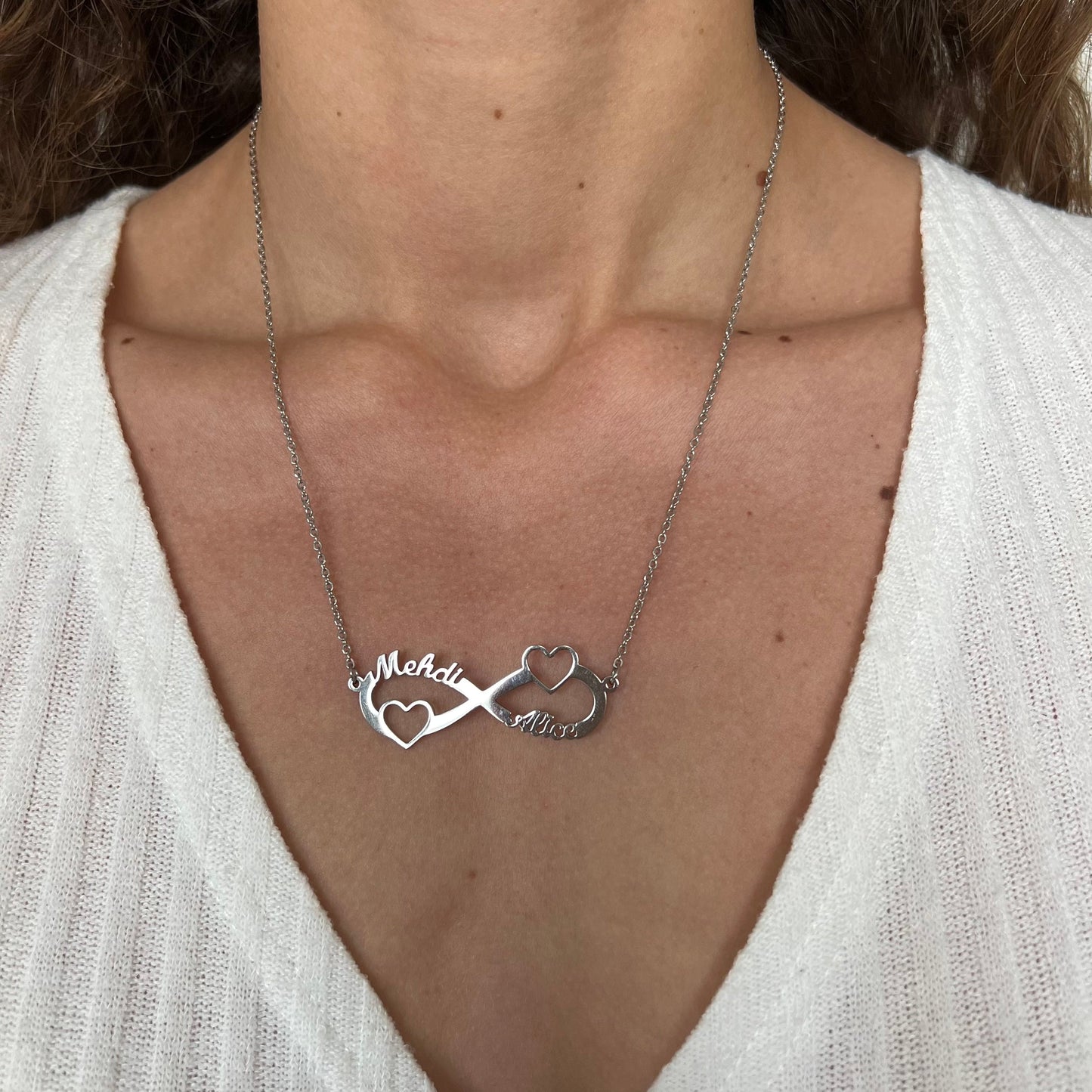 Collier Amour Infini Personnalisé Chris