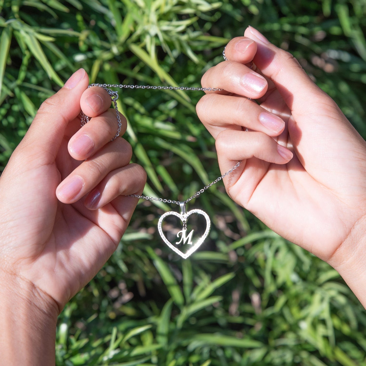 Collier Amour Initiale avec Strass Chris