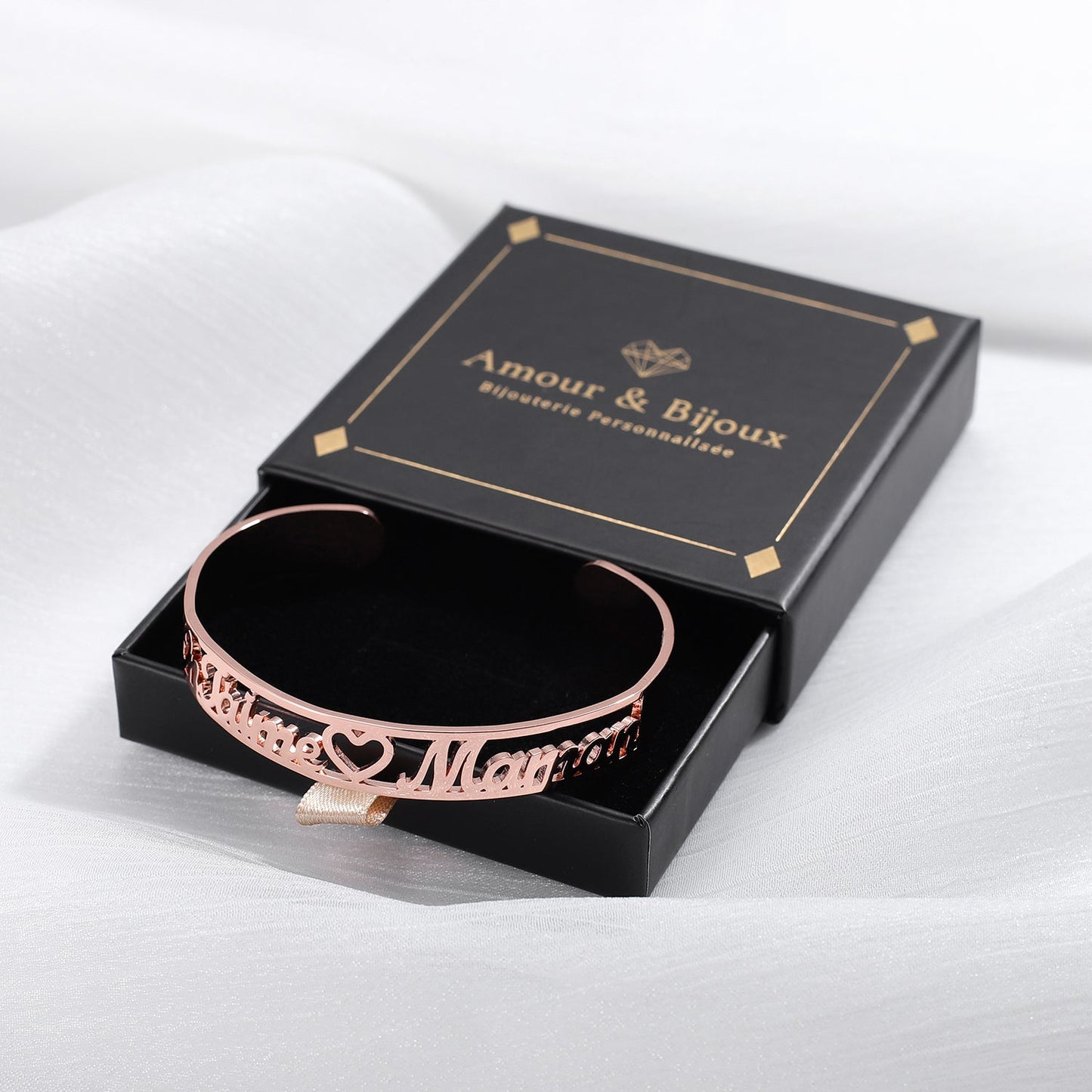 Bracelet Amour Double Prénoms Chris