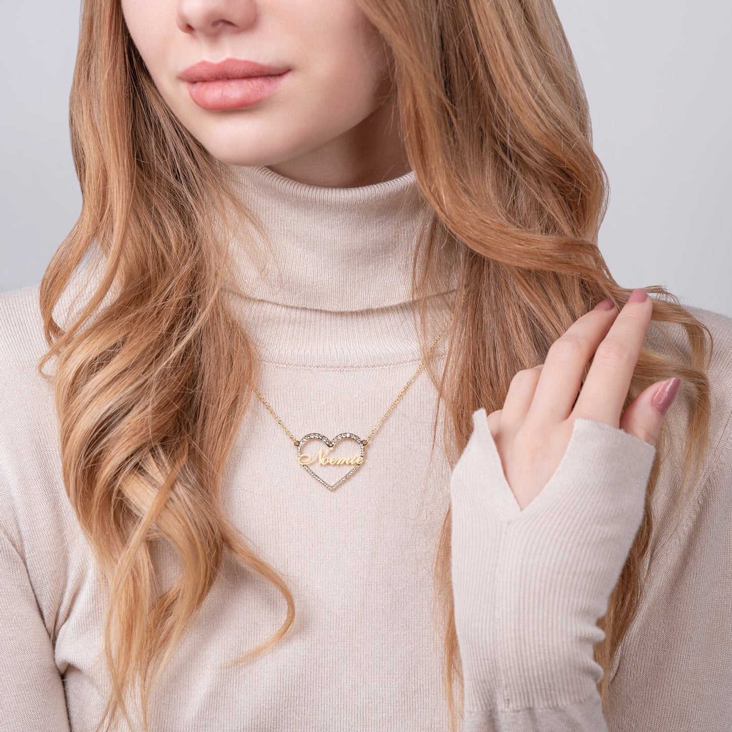 Collier Coeur Prénom Etincelant Chris