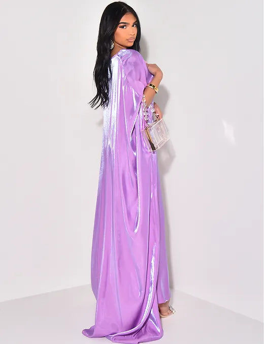 Robe “Imane” mauve My Store