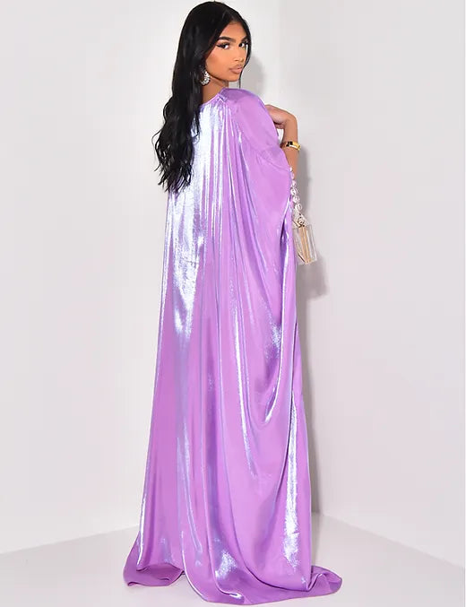 Robe “Imane” mauve My Store