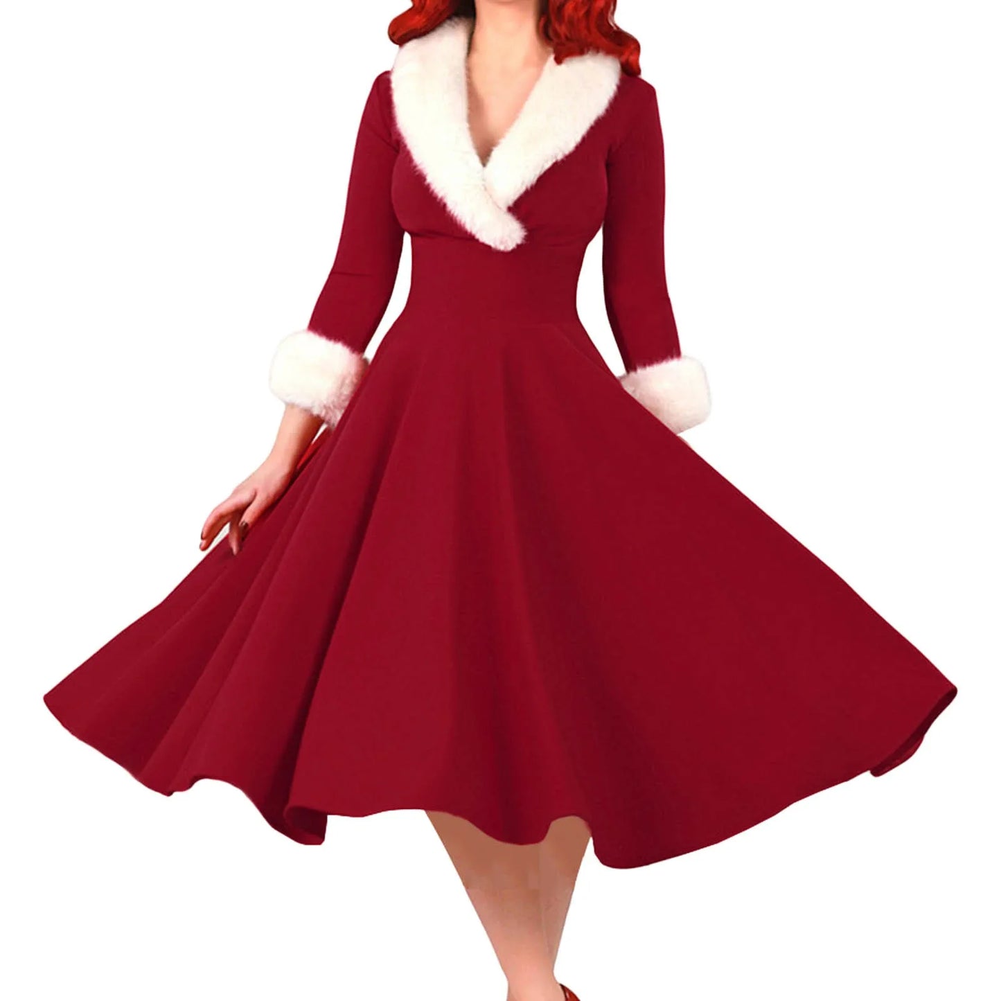 Robe de Noël femme : Élégante et Confortable pour Toutes Occasions Ozeroz