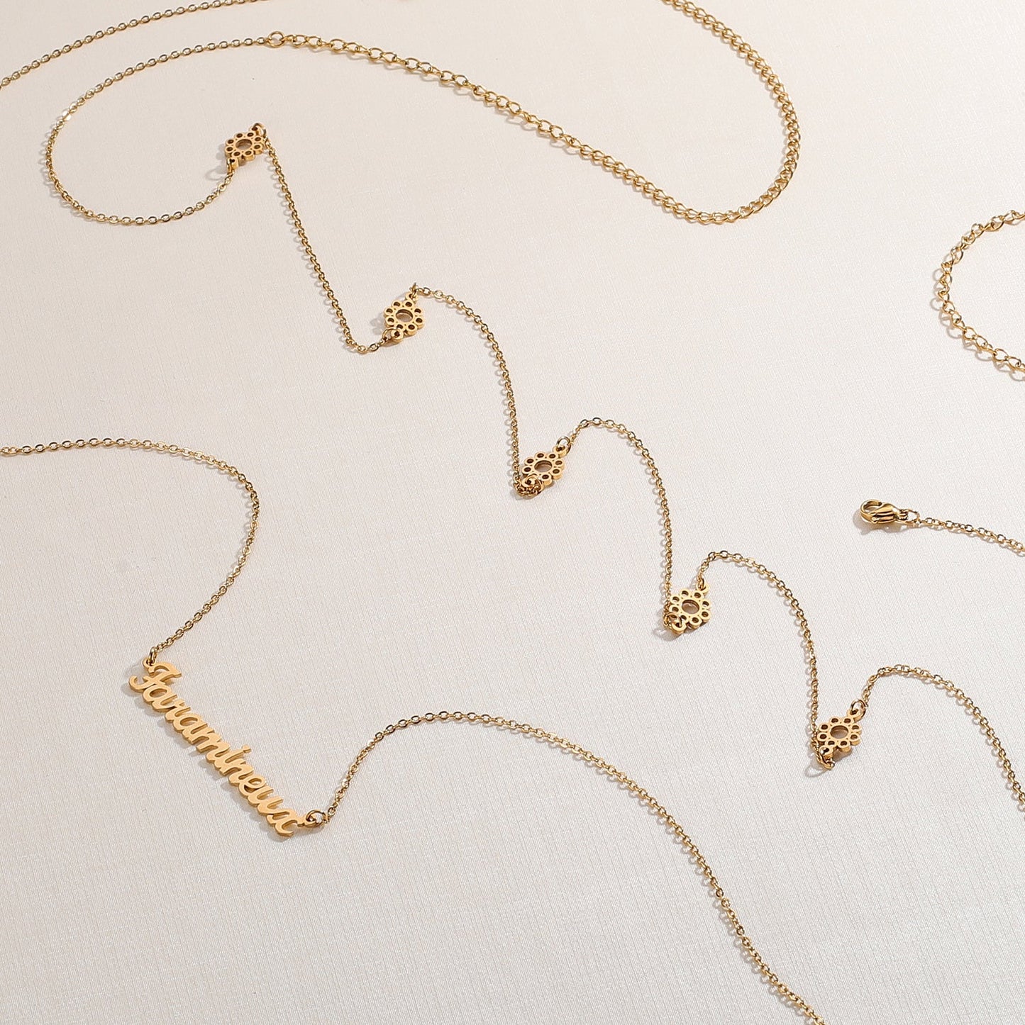 Chaine de Taille Prénom Amour & Bijoux