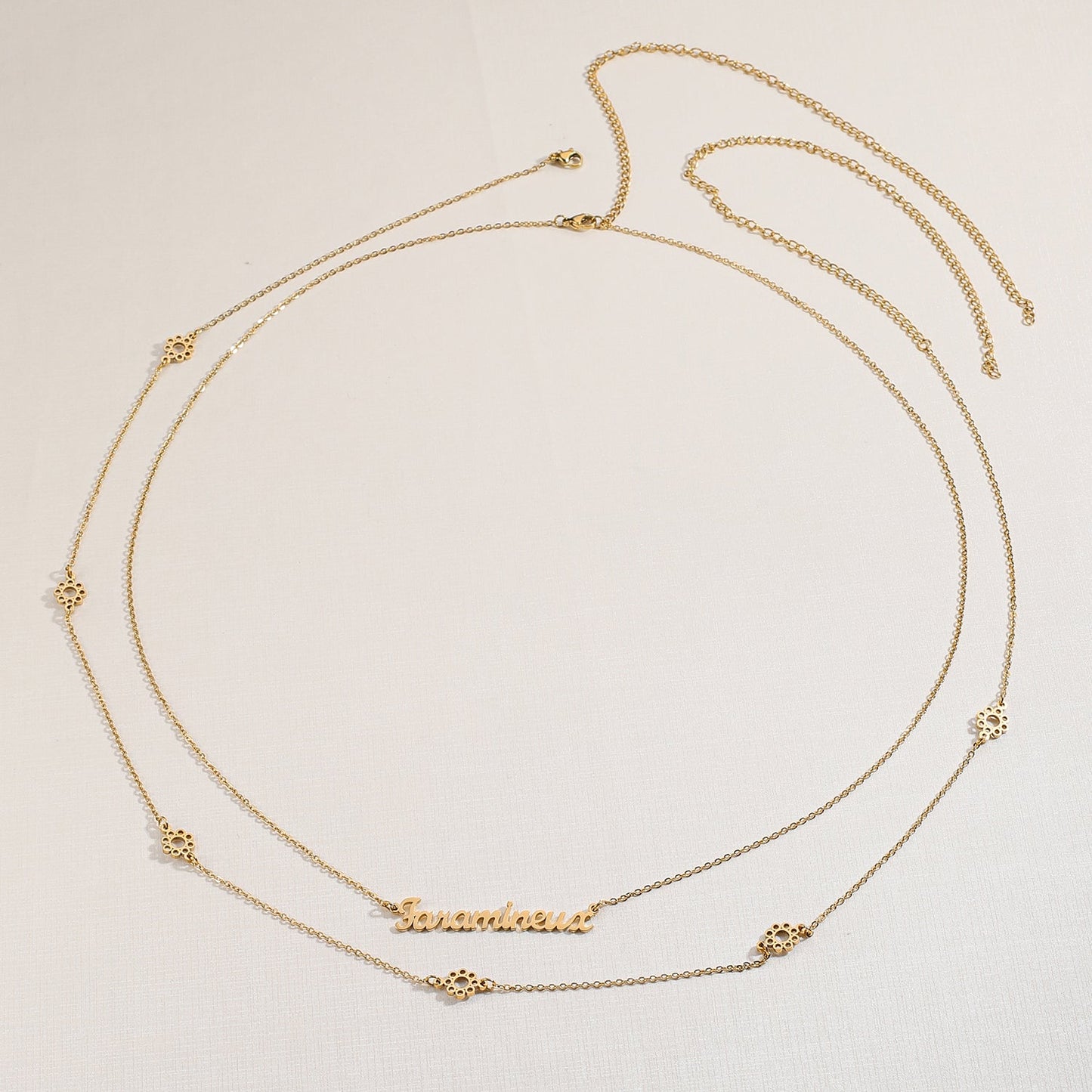Chaine de Taille Prénom Amour & Bijoux