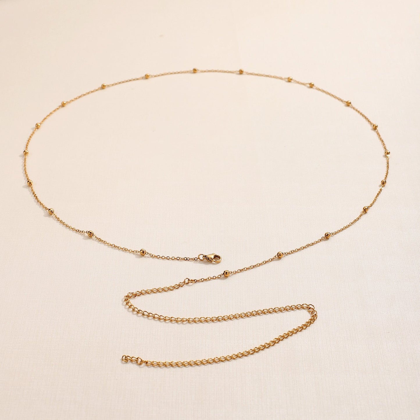 Chaîne de Taille Initiales Amour & Bijoux