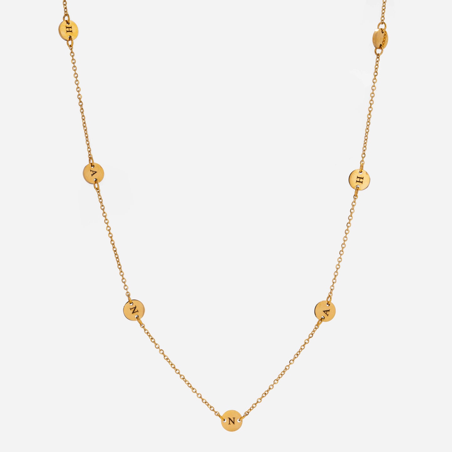 Chaîne de Taille Initiales Amour & Bijoux