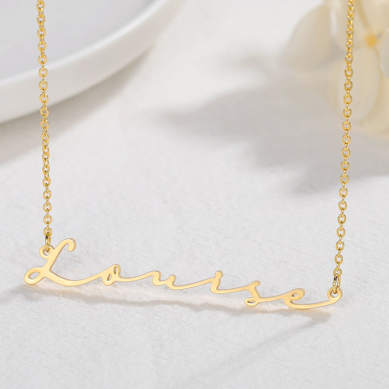 Collier Signature Prénom Personnalisé Chris