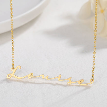 Collier Signature Prénom Personnalisé Chris