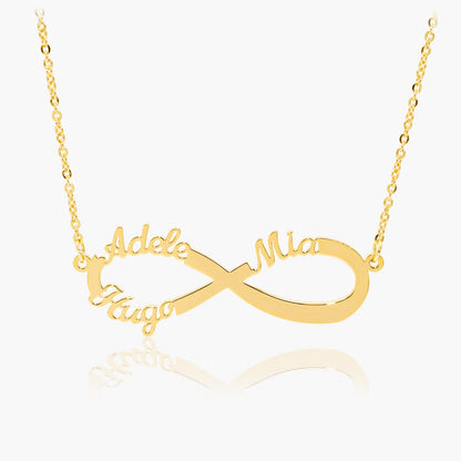 Collier Infini Prénom - 1-4 prénoms Chris