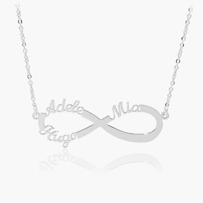 Collier Infini Prénom - 1-4 prénoms Chris