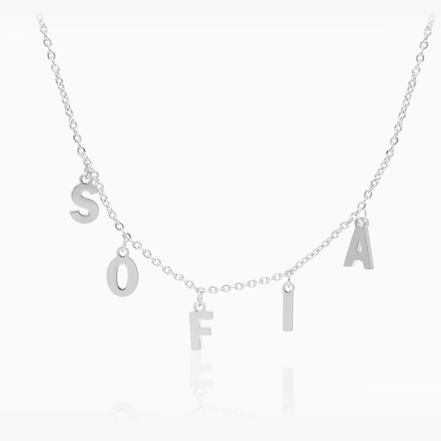 Collier Prénom Personnalisé - 1 à 10 Initiales Chris
