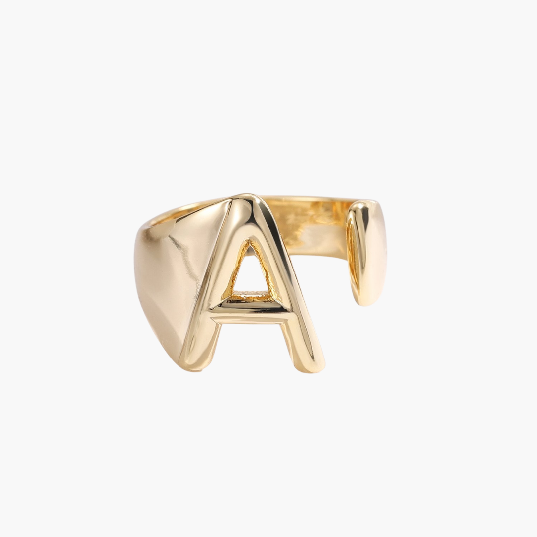 Bague Initiale Majuscule Chris