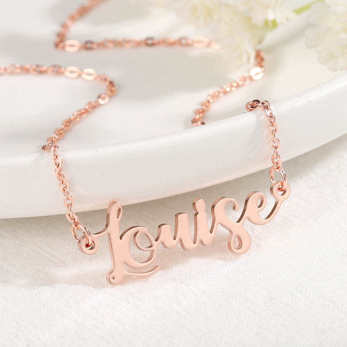 Collier Prénom Calligraphie Chris