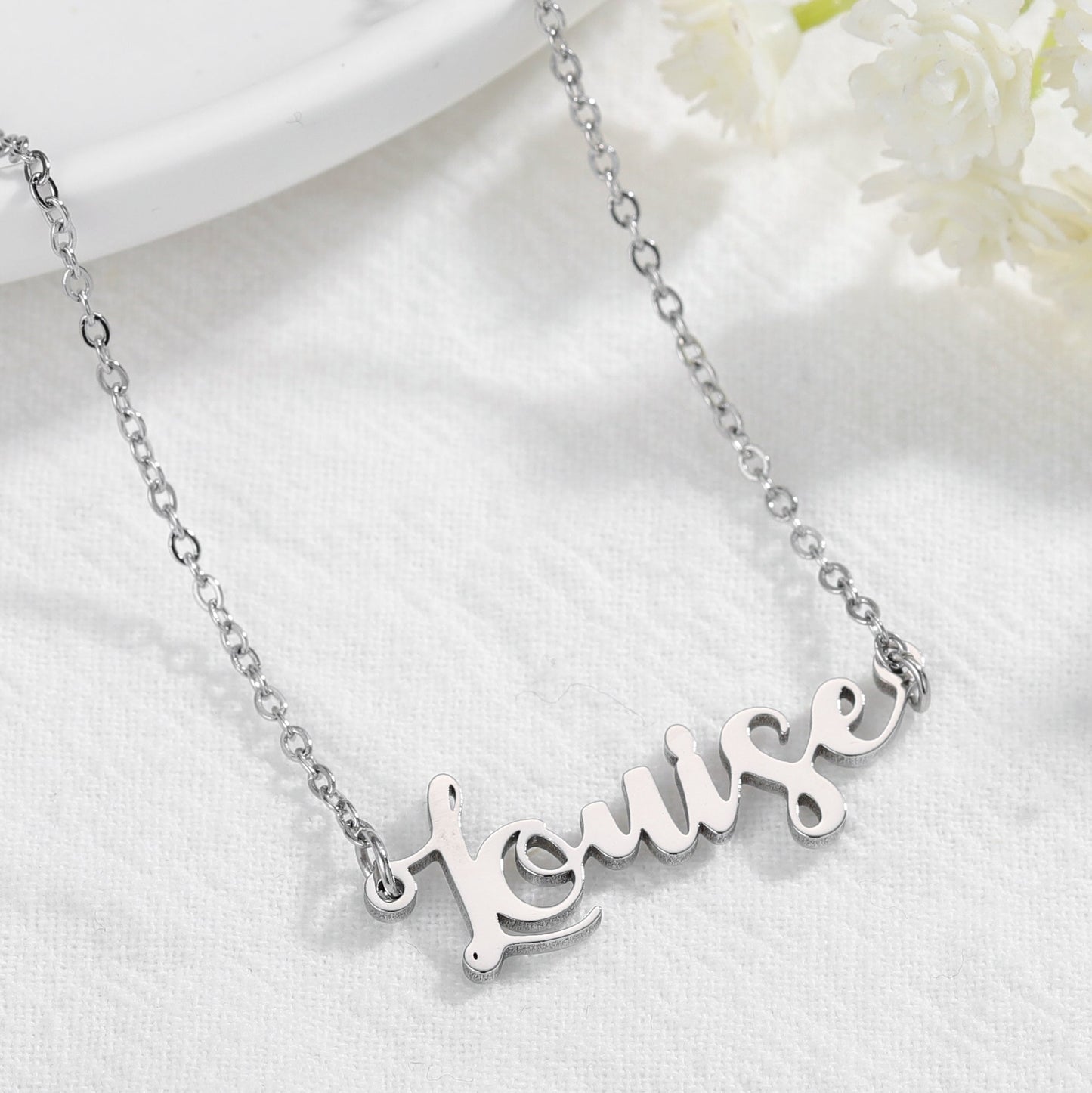 Collier Prénom Calligraphie Chris