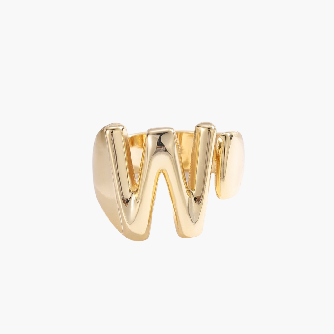 Bague Initiale Majuscule Chris