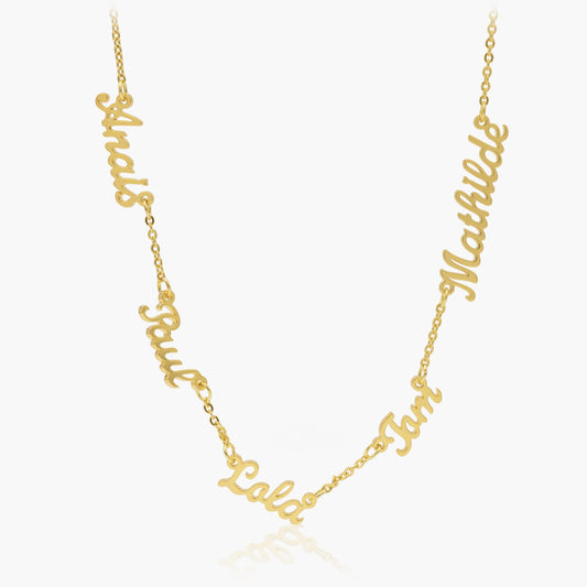 Collier Multi-Prénoms Personnalisé Chris