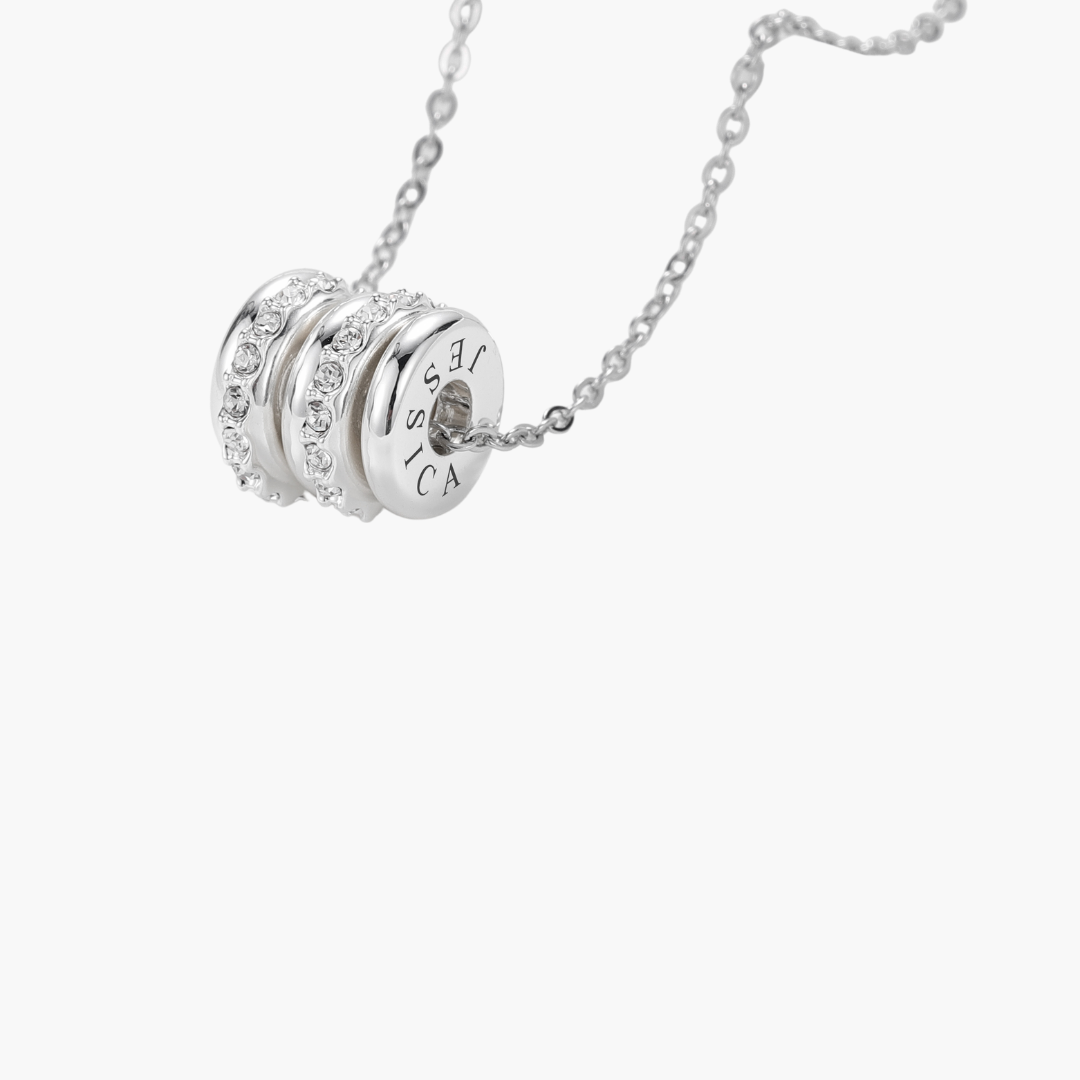 Collier de Perles Gravées Personnalisés Chris