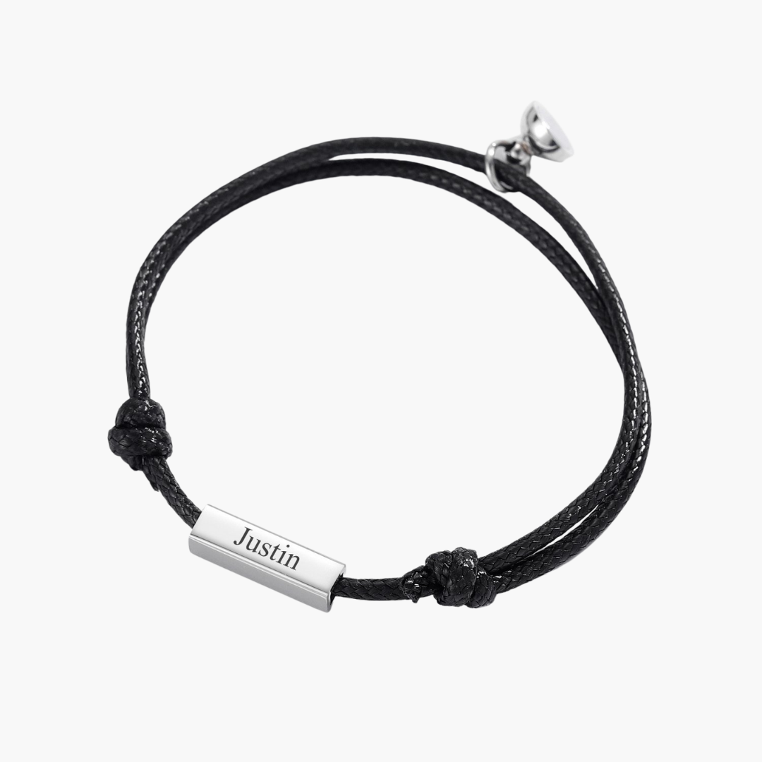 2 Bracelets Corde pour Couple Chris