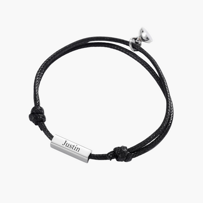 2 Bracelets Corde pour Couple Chris