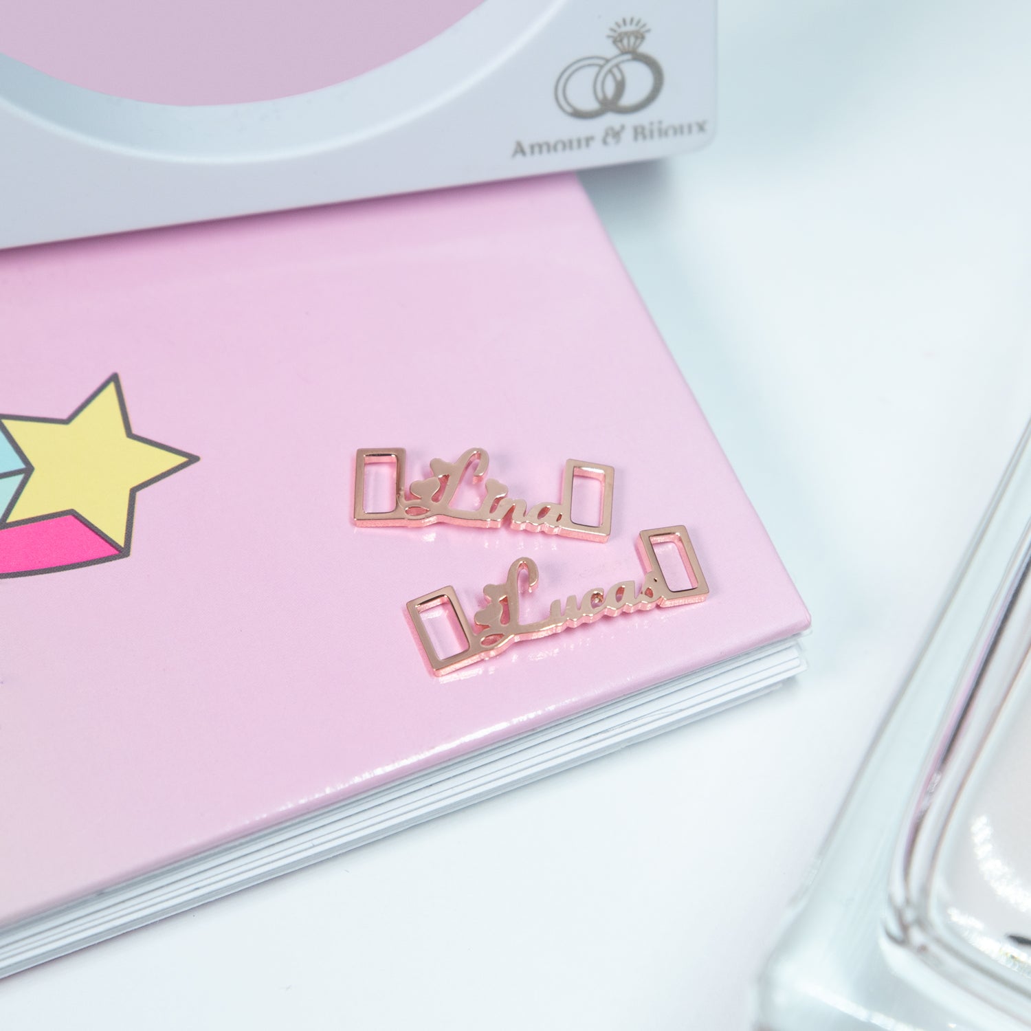 Paire de Boucles de Lacet Personnalisées Chris