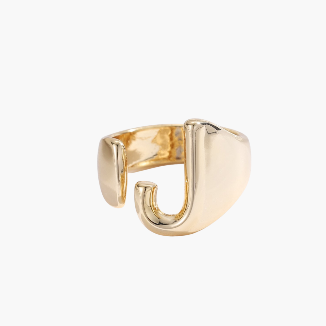 Bague Initiale Majuscule Chris
