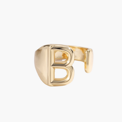 Bague Initiale Majuscule Chris