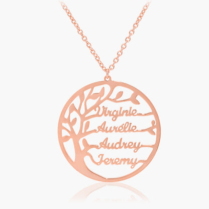 Pendentif Arbre De Vie Prénom - 1 à 5 Prénoms Chris