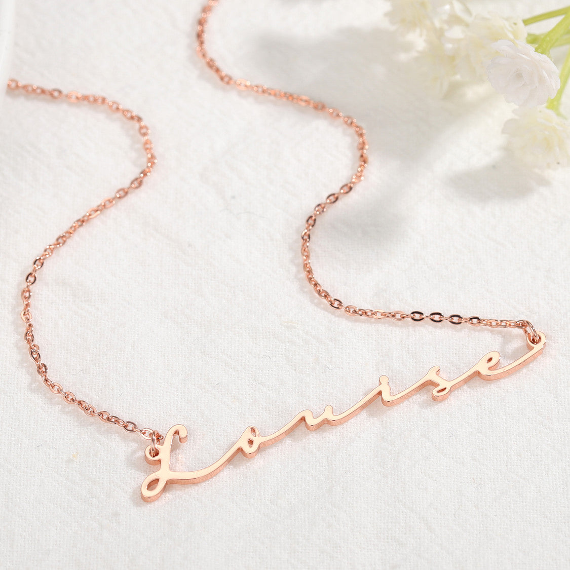 Collier Signature Prénom Personnalisé Chris