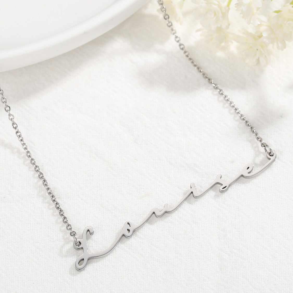Collier Signature Prénom Personnalisé Chris