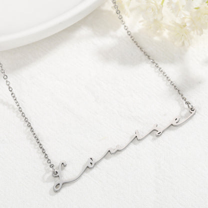 Collier Signature Prénom Personnalisé Chris