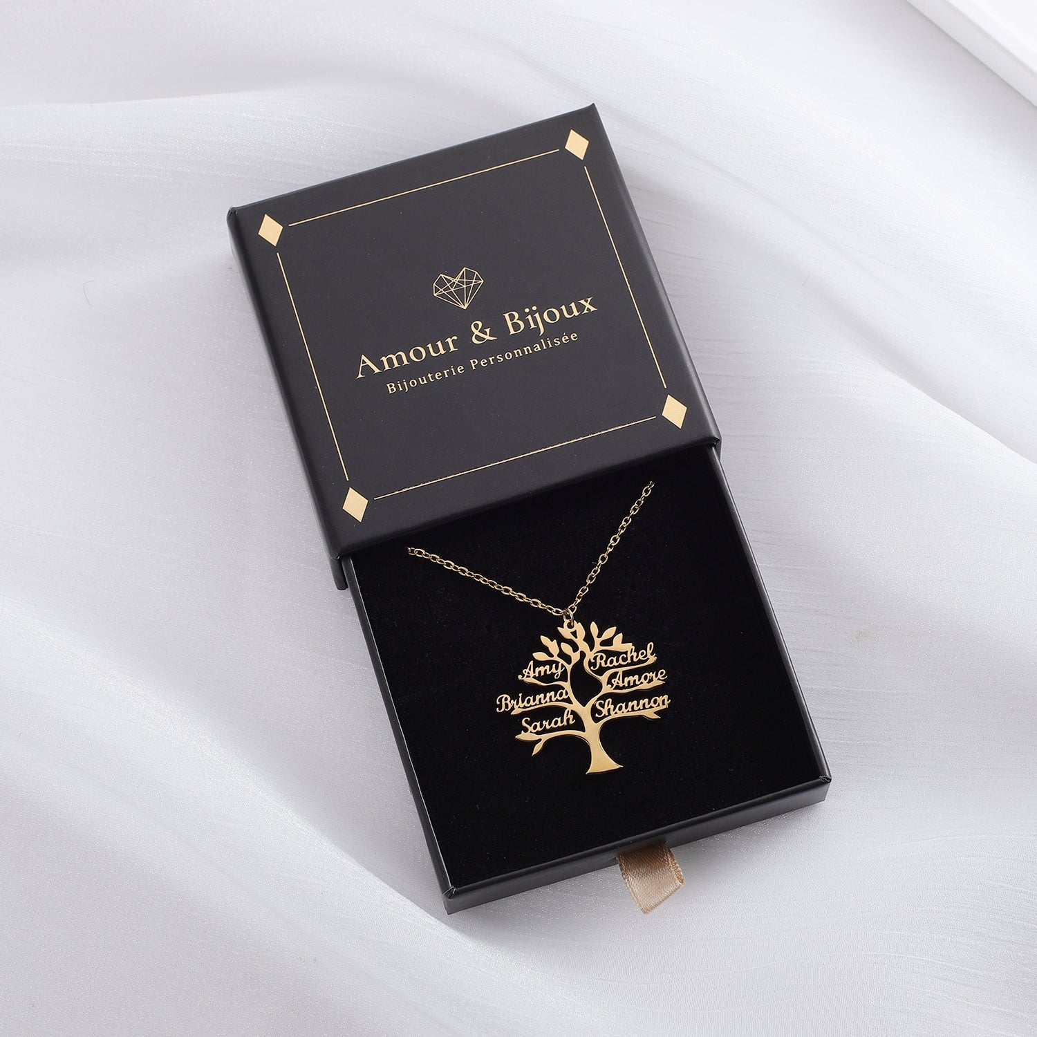 Pendentif Arbre de Vie - 1 à 6 Prénoms Chris