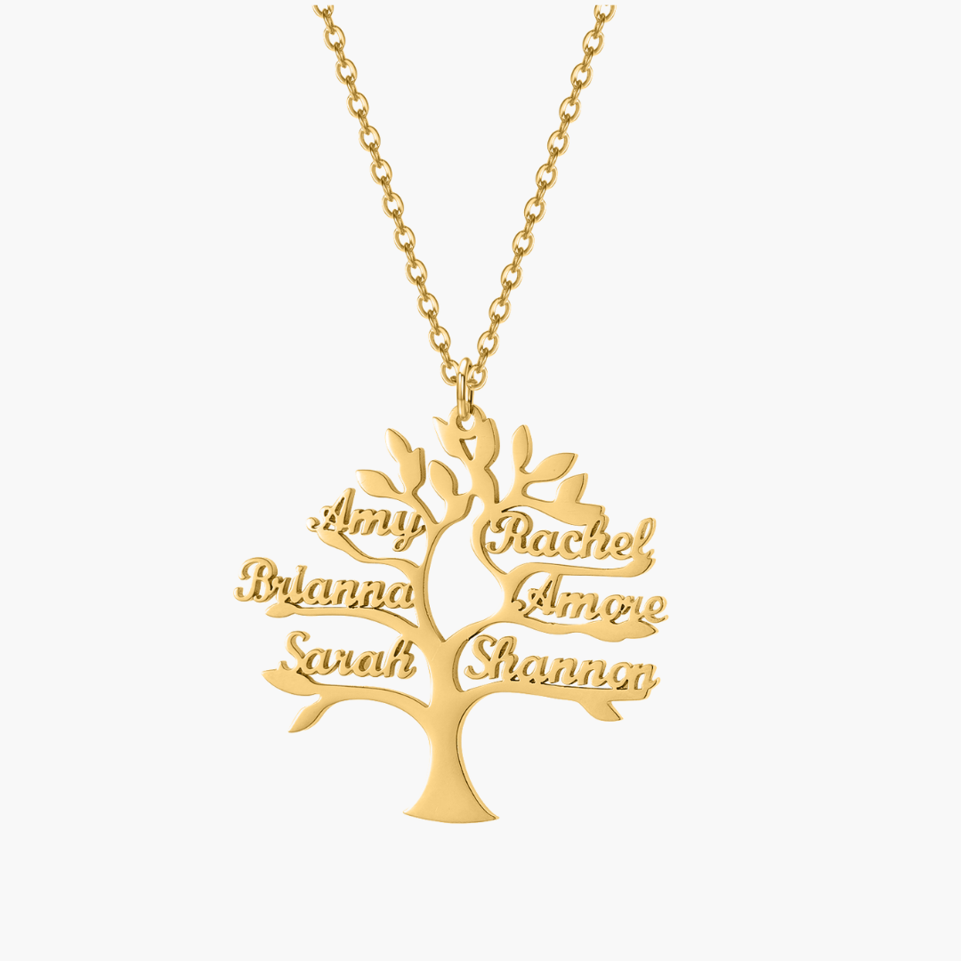 Pendentif Arbre de Vie - 1 à 6 Prénoms Chris