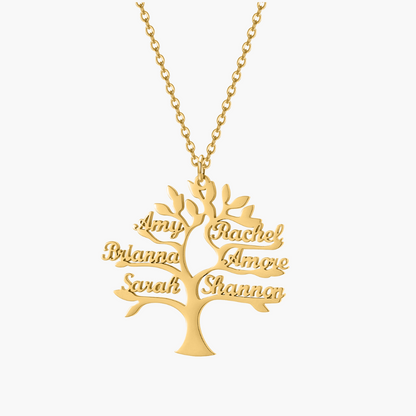 Pendentif Arbre de Vie - 1 à 6 Prénoms Chris