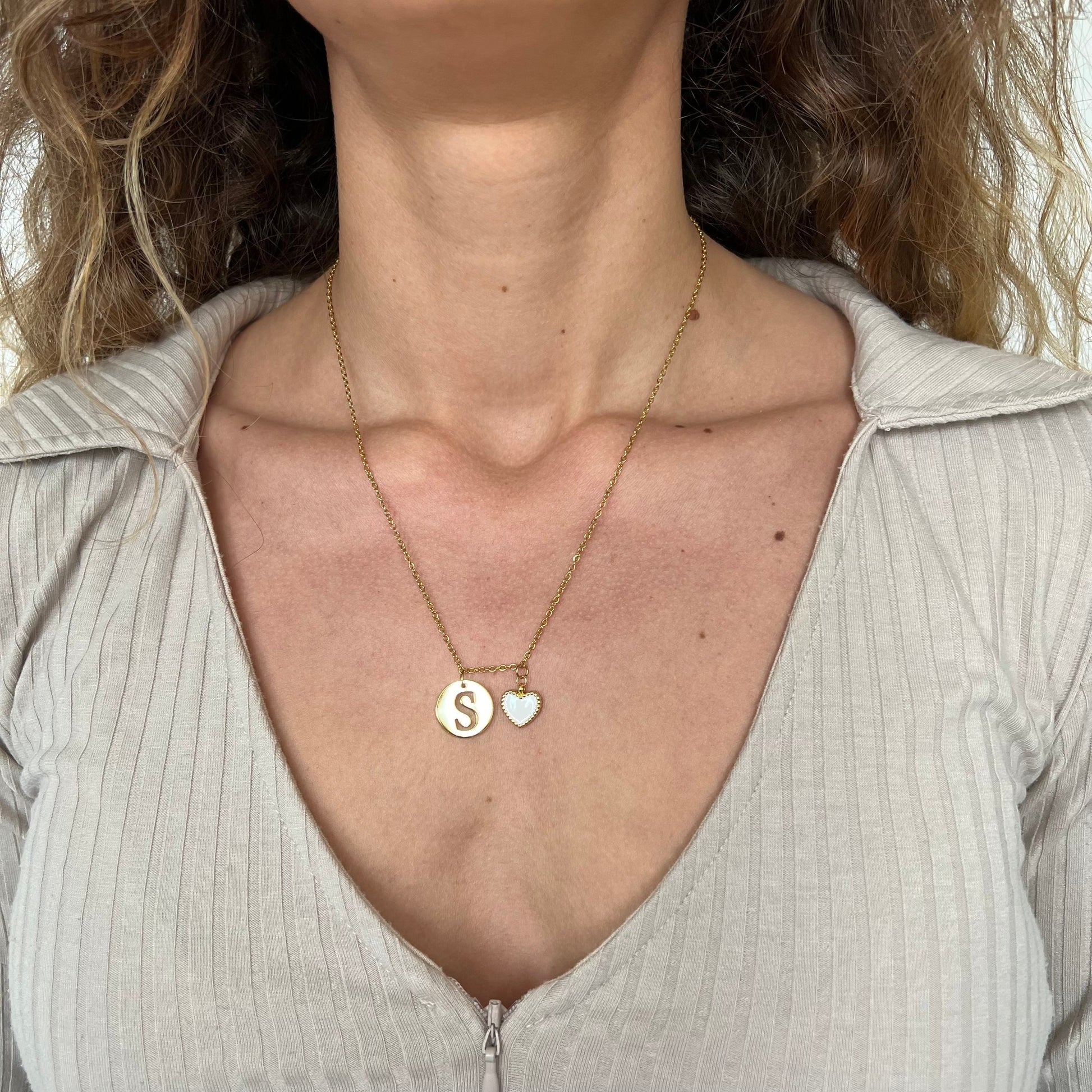 Collier Initiale Amour Personnalisé Chris
