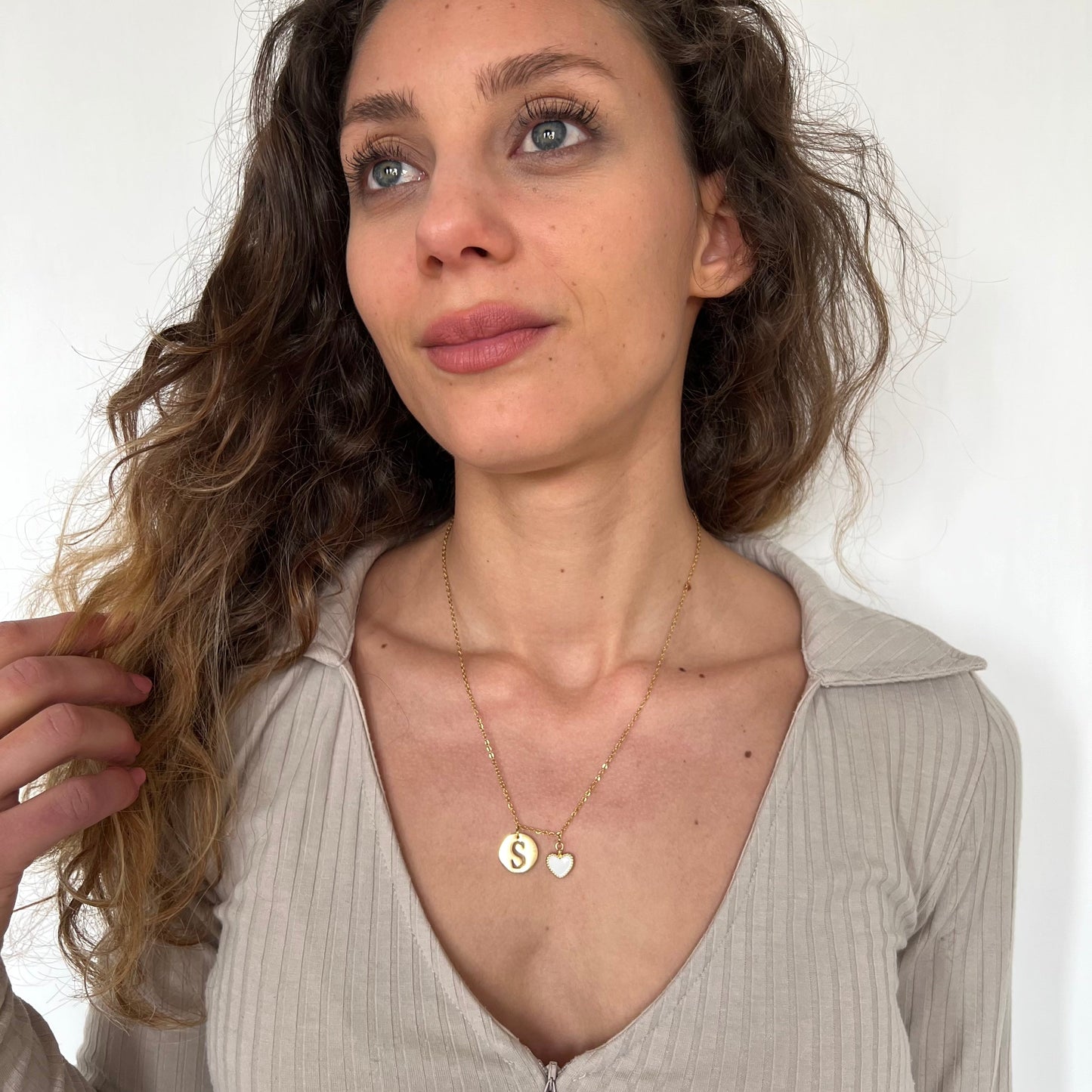 Collier Initiale Amour Personnalisé Chris