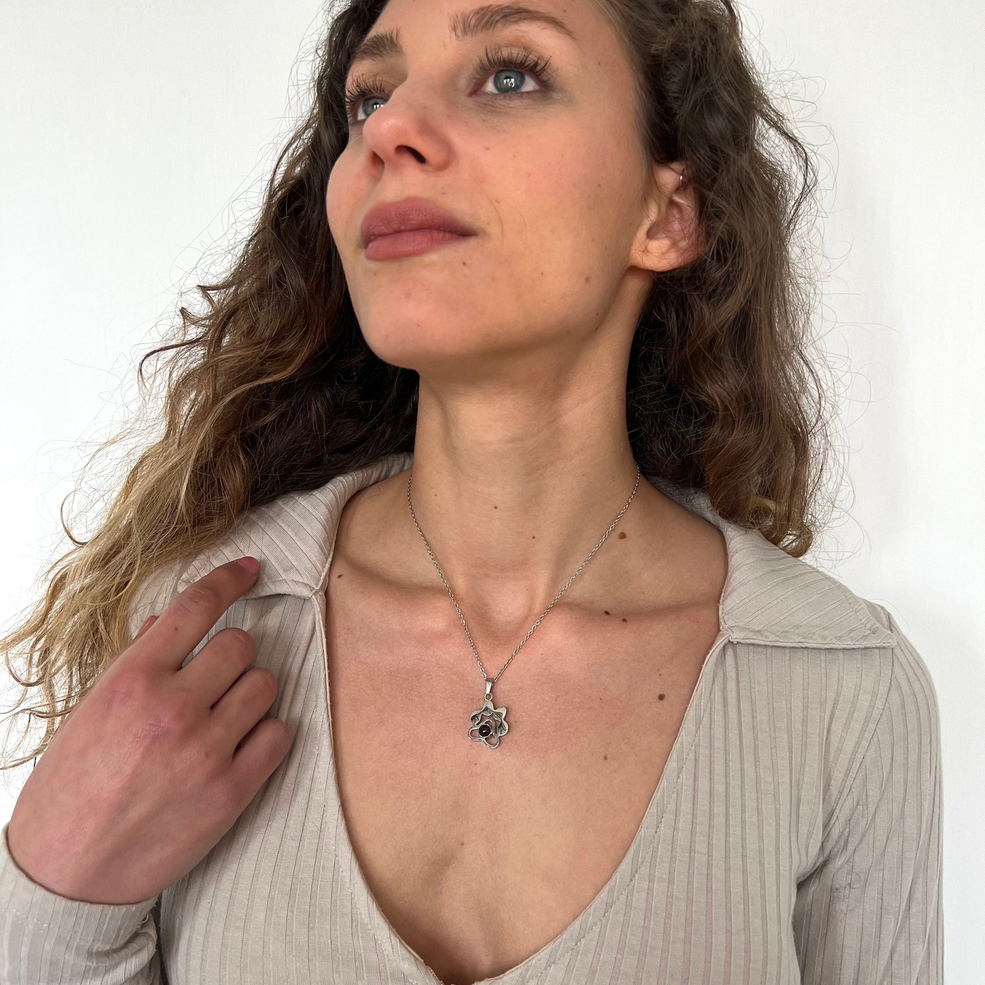 Collier Patte Personnalisé Projection de Photo Chris