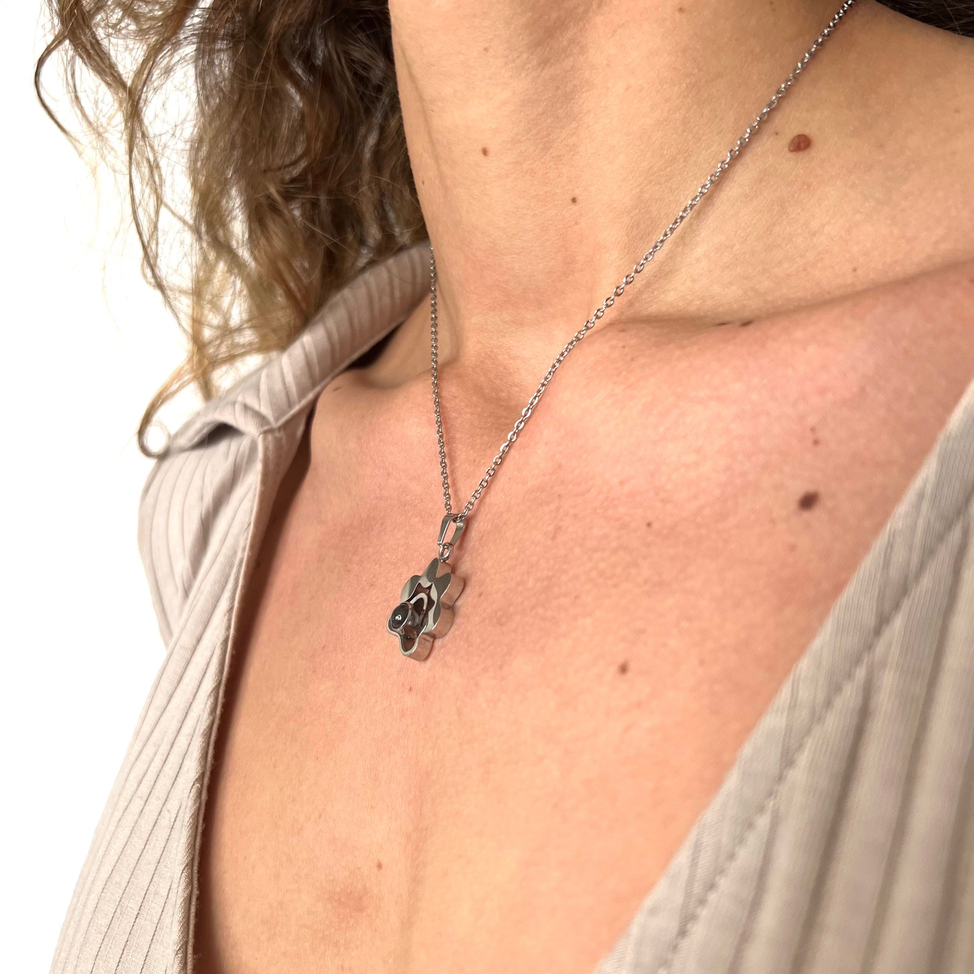 Collier Patte Personnalisé Projection de Photo Chris