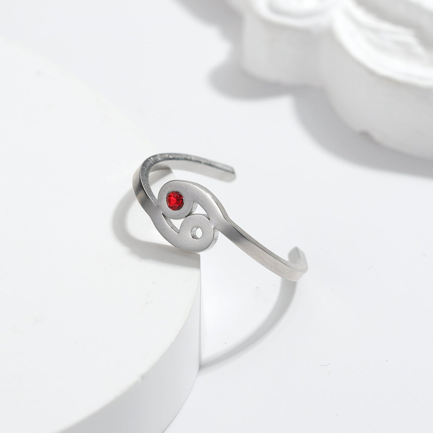 Bague Signe du Zodiaque Pierre de Naissance Chris