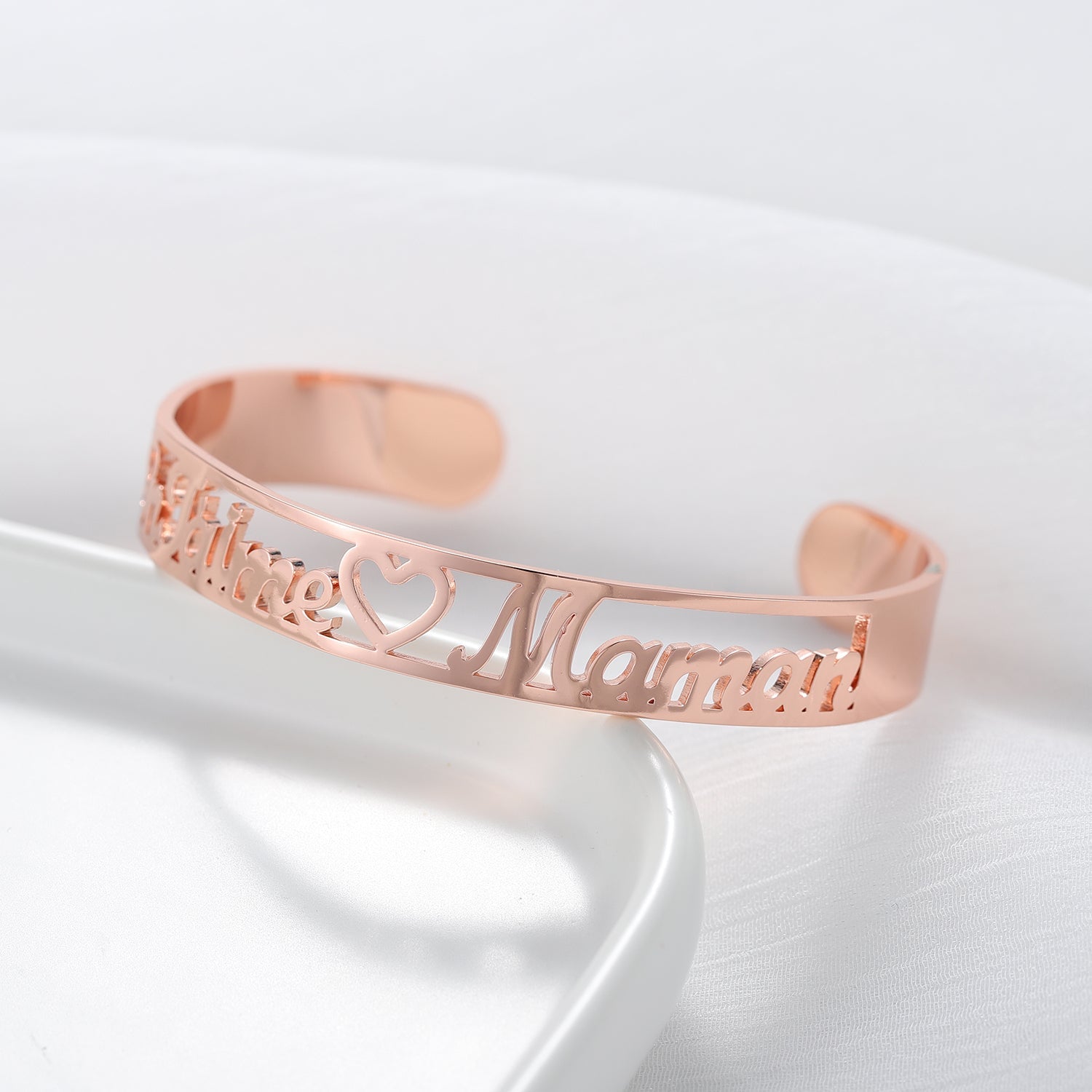Bracelet Amour Double Prénoms Chris