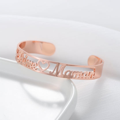 Bracelet Amour Double Prénoms Chris