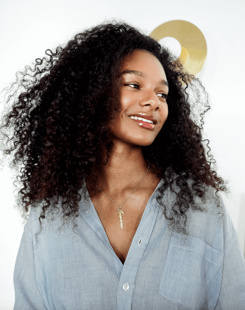 Collier Vertical Personnalisé Or Jaune 14k et Argent AspektoBV