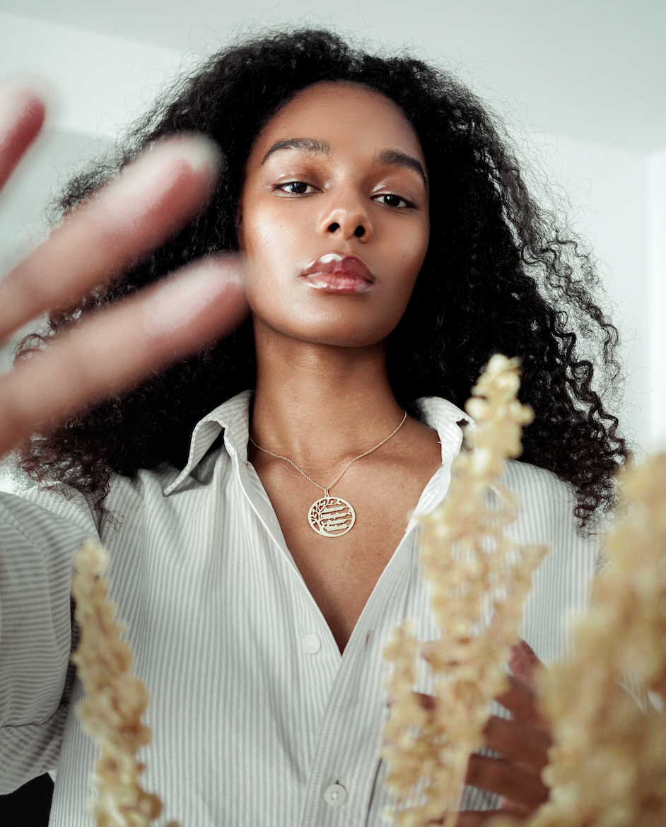 Pendentif Arbre De Vie Or Jaune 14k et Argent - 1 à 4 Prénoms AspektoBV