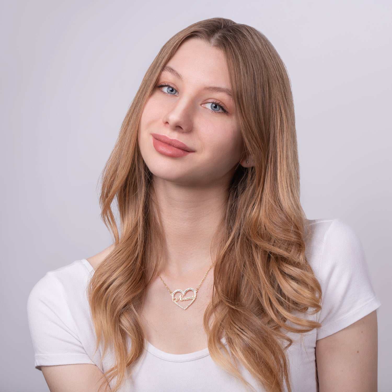 Collier Coeur Prénom Etincelant Chris