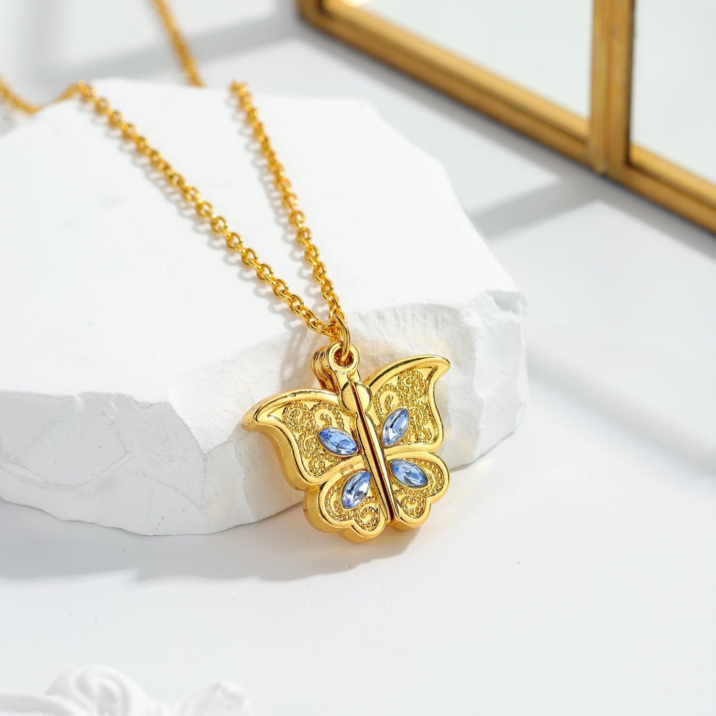 Collier Photo Papillon Chris